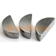 Сегментна шпонка GX160; Honda GX200; 168F-1; 168F-2