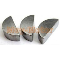 Шпонка колінвала сегментна Honda GX340; Honda GX390; Honda GX420; 182F; 188F; 190F